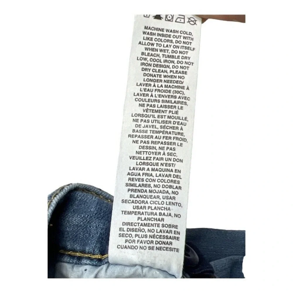 Levi's Girls 720 High Rise Super Skinny Jeans Size 14‎ Blue Denim